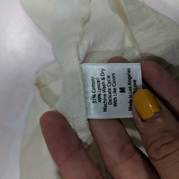 Sugar Candy Mountain Cream Tank Top sz M - Picture 4 of 4